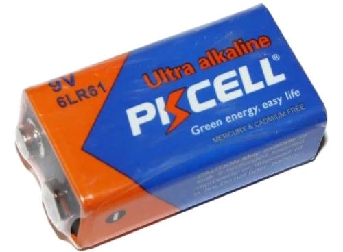 Батарейка Крона Pkcell Ultra 1xKrona