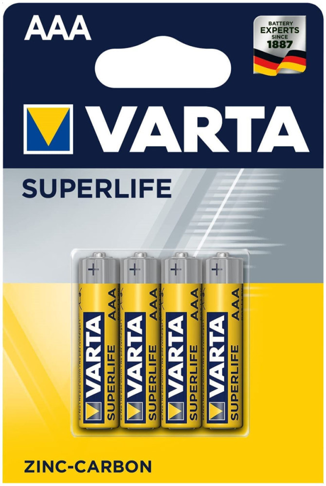 Батарейка Varta Superlife 4xAAA