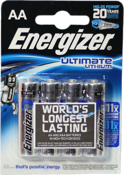 Батарейка Energizer Ultimate 4xAA