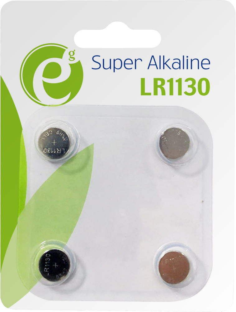 Акумулятор / батарейка EnerGenie Super Alkaline 4xLR1130 (EG-BA-LR1130-01)
