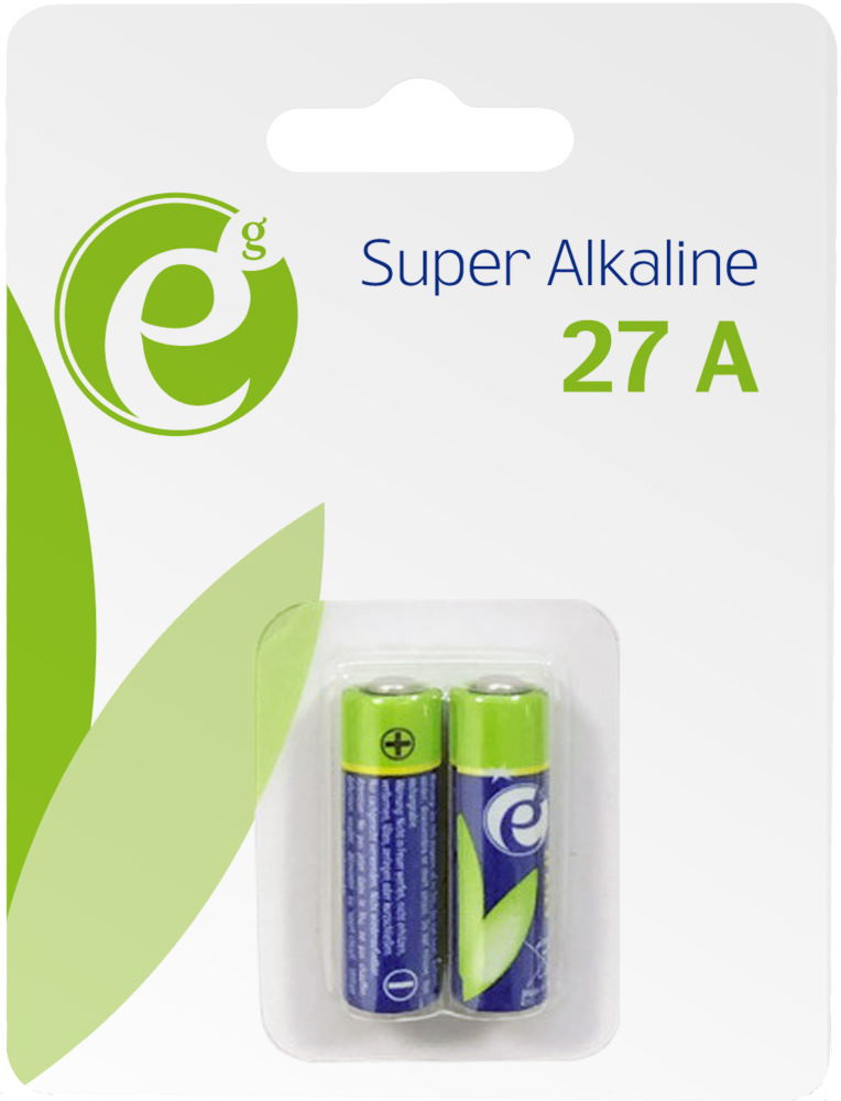Батарейка A27 EnerGenie Super Alkaline 2x27A (EG-BA-27A-01)