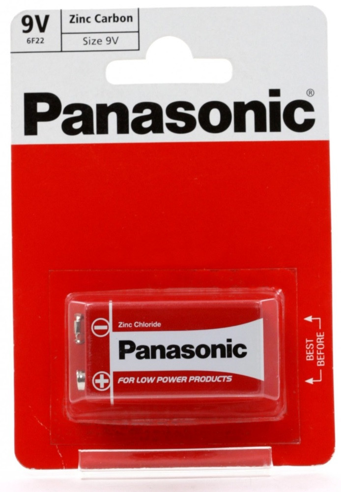 Батарейка Крона Panasonic Red Zink 1xKrona