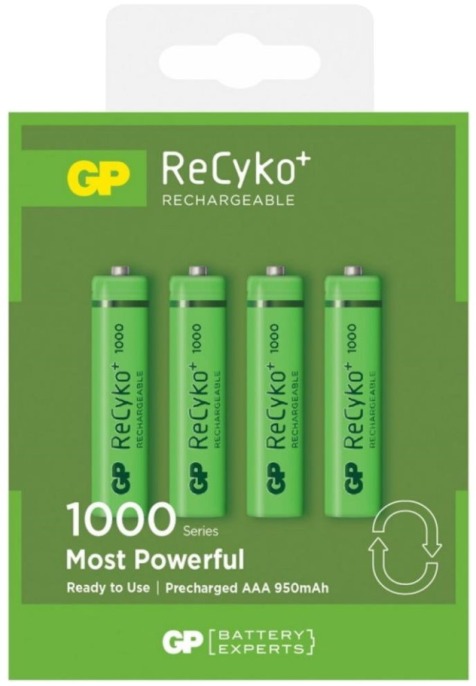 Аккумулятор GP Recyko 4xAAA 950 mAh
