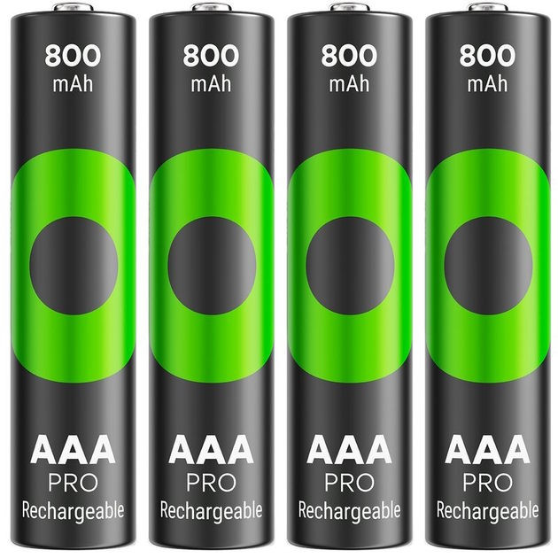 Аккумулятор GP Recyko 4xAAA 800 mAh