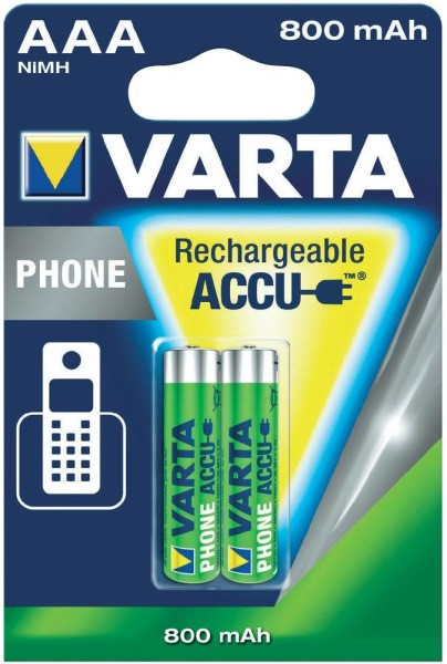 Аккумулятор Varta Professional Phone Power 2xAAA 800 mAh
