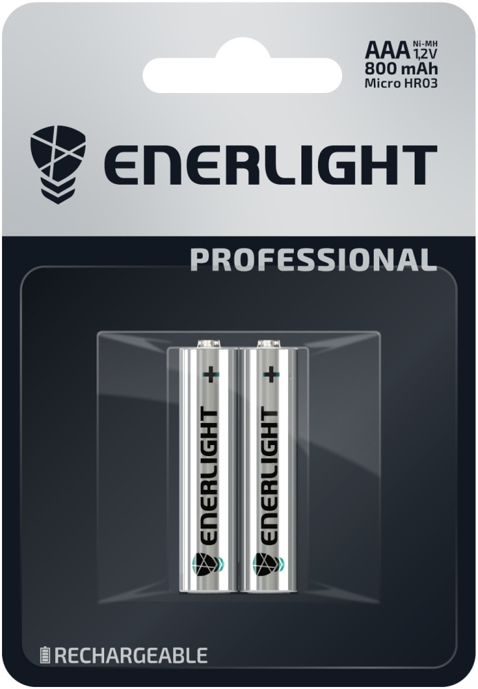 Аккумулятор Enerlight Professional 2xAAA 800 mAh
