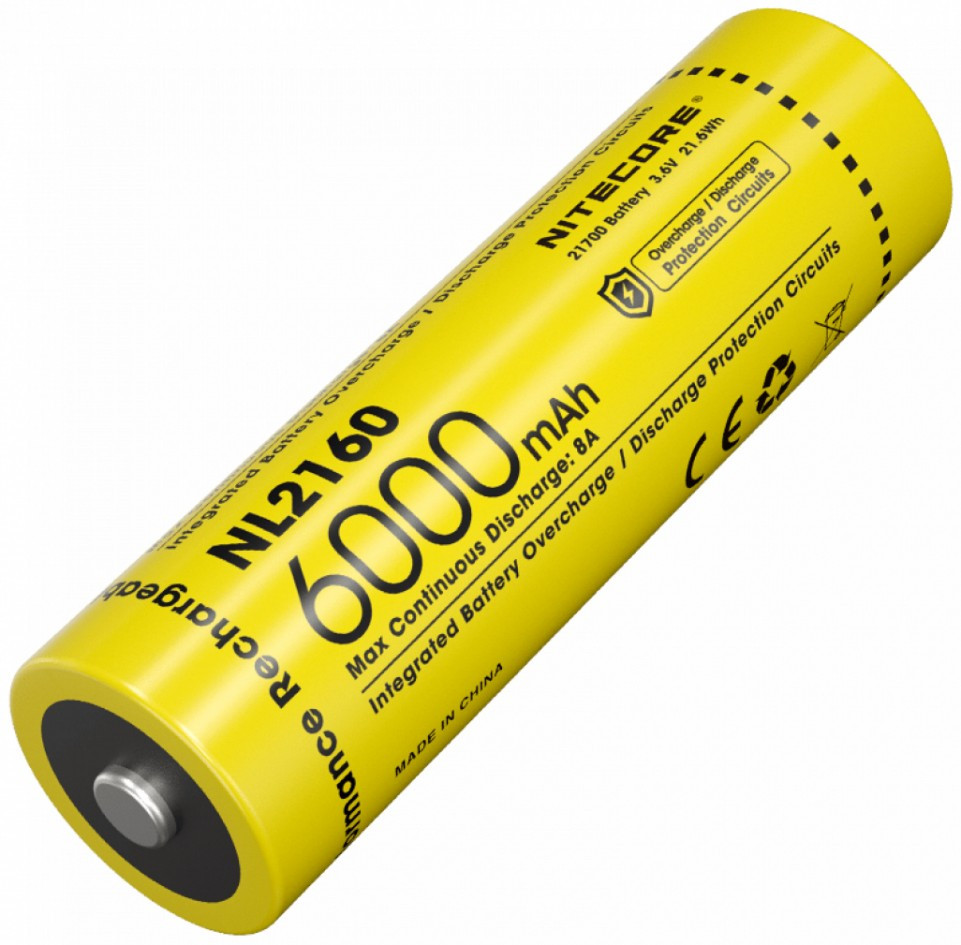 Аккумулятор / батарейка Nitecore NL2160 6000 mAh