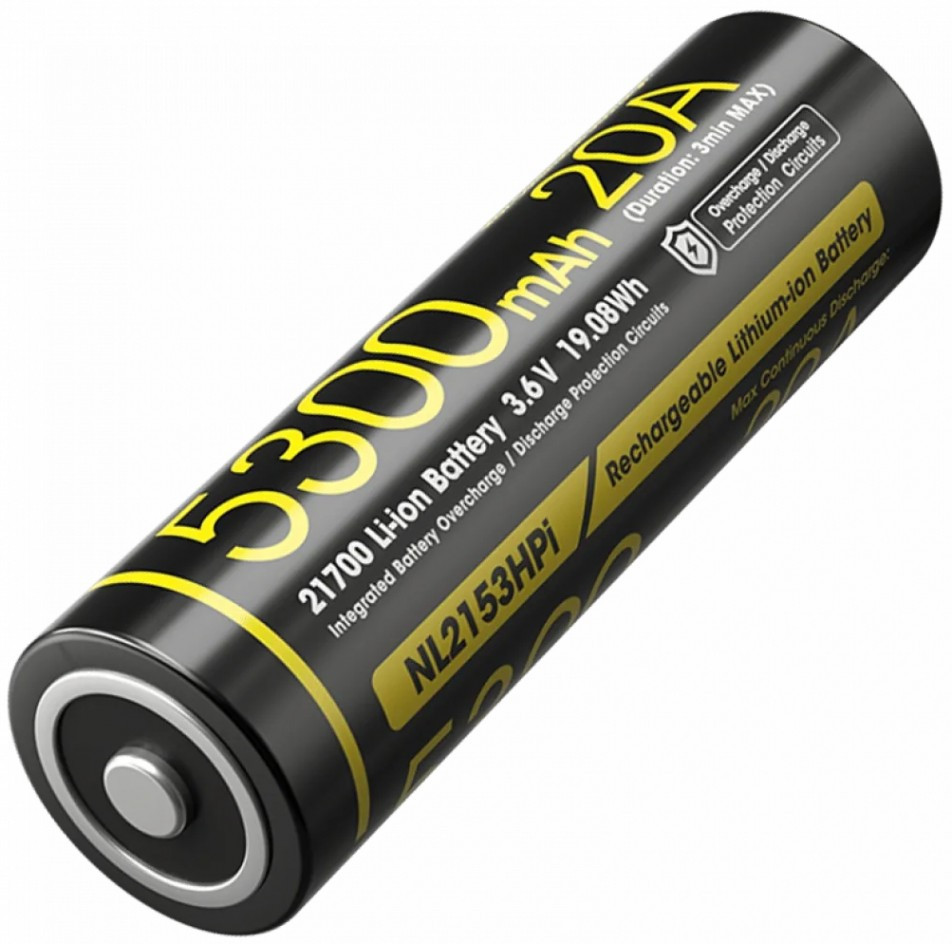 Аккумулятор / батарейка Nitecore NL2153HPI 5300 mAh 20A