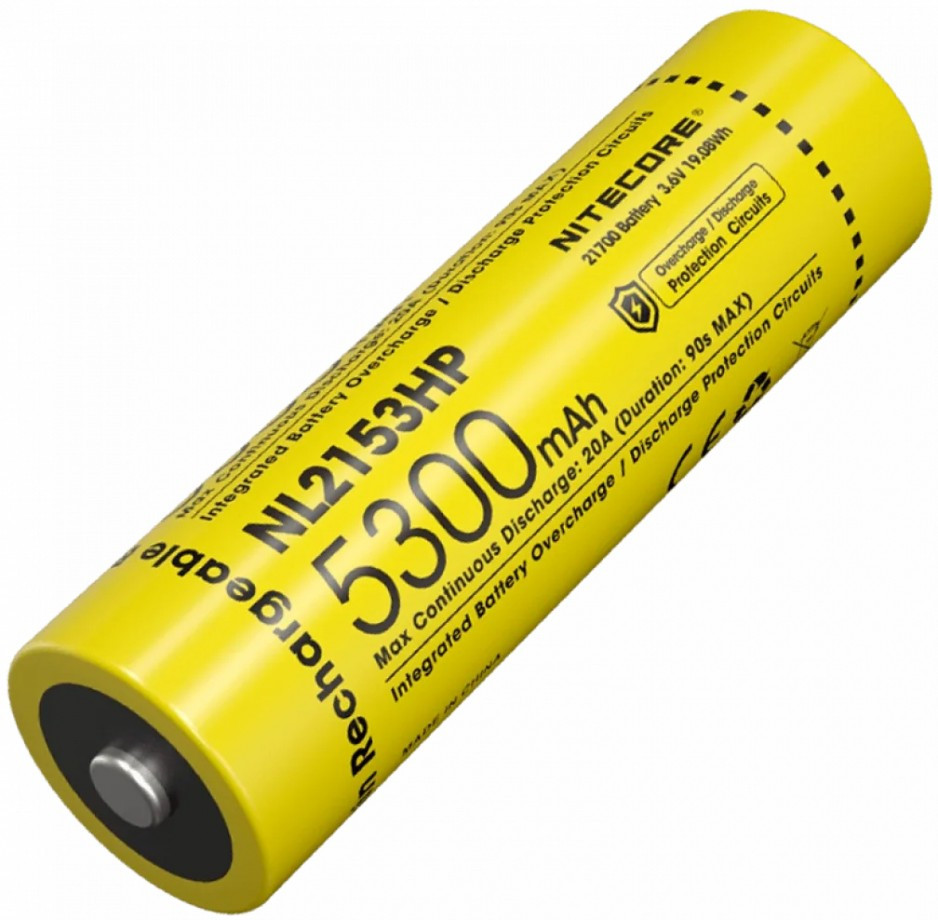 Аккумулятор / батарейка Nitecore NL2153HP 5300 mAh 20A