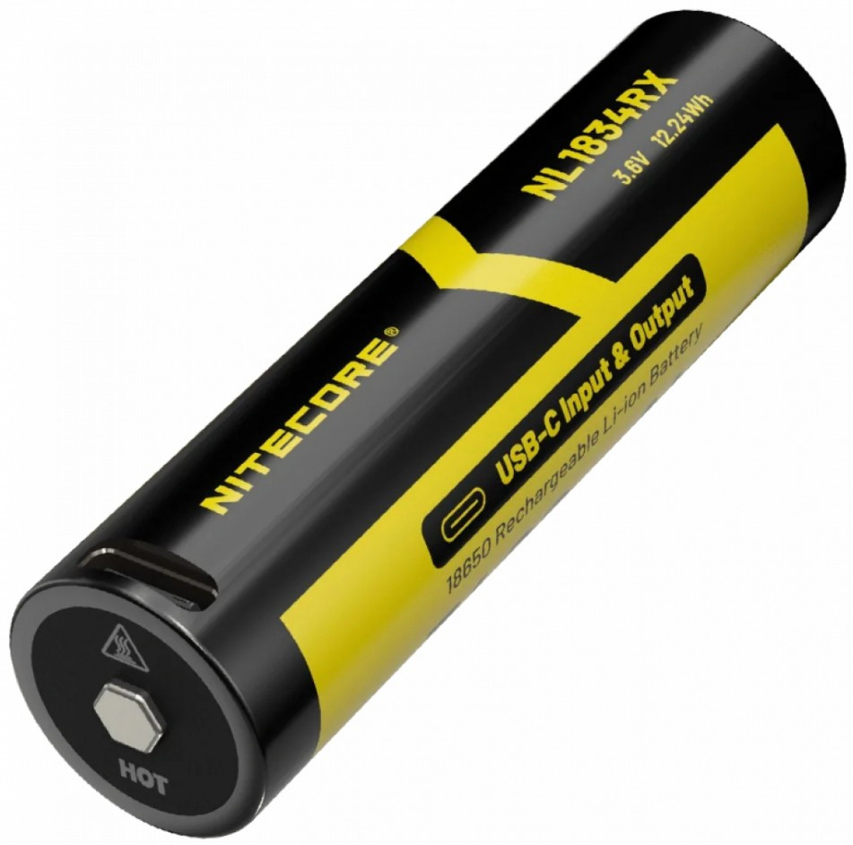 Аккумулятор / батарейка Nitecore NL2150RX 5000 mAh USB Type-C