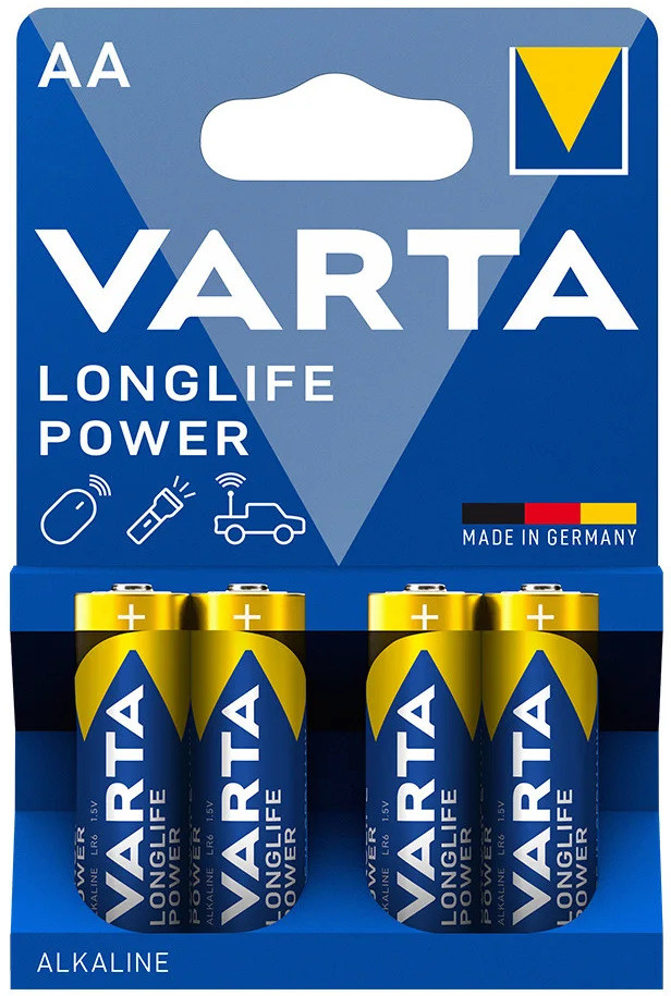 Батарейка Varta Longlife Power 4xAA (04906113414)