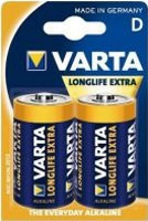 Батарейка Varta Longlife Extra 2xD (4120101412)
