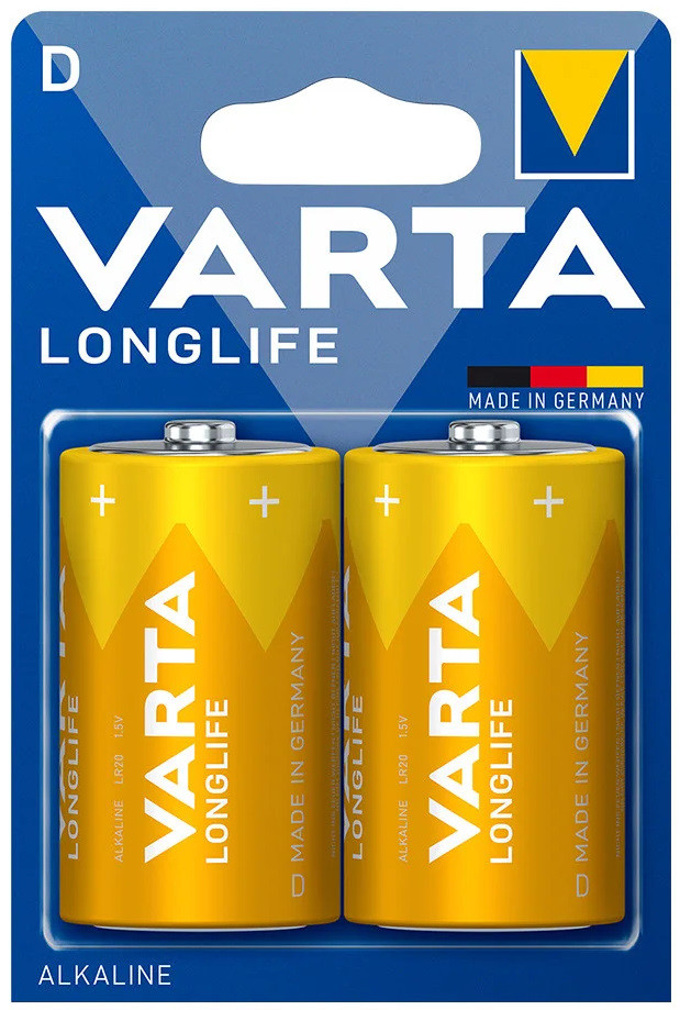 Батарейка Varta Longlife 2xD (04120113412)