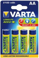 Аккумулятор Varta LongLife 4xAA 2100 mAh