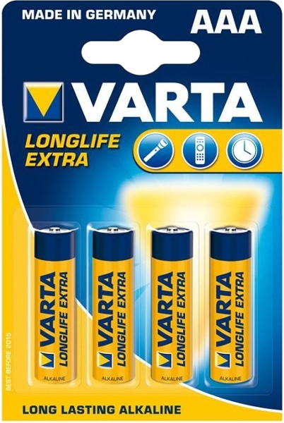 Батарейка Varta Longlife Extra 4xAAA