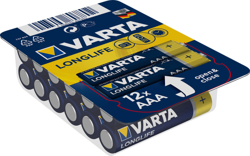 Батарейка Varta Longlife 12xAAA (04103301112)