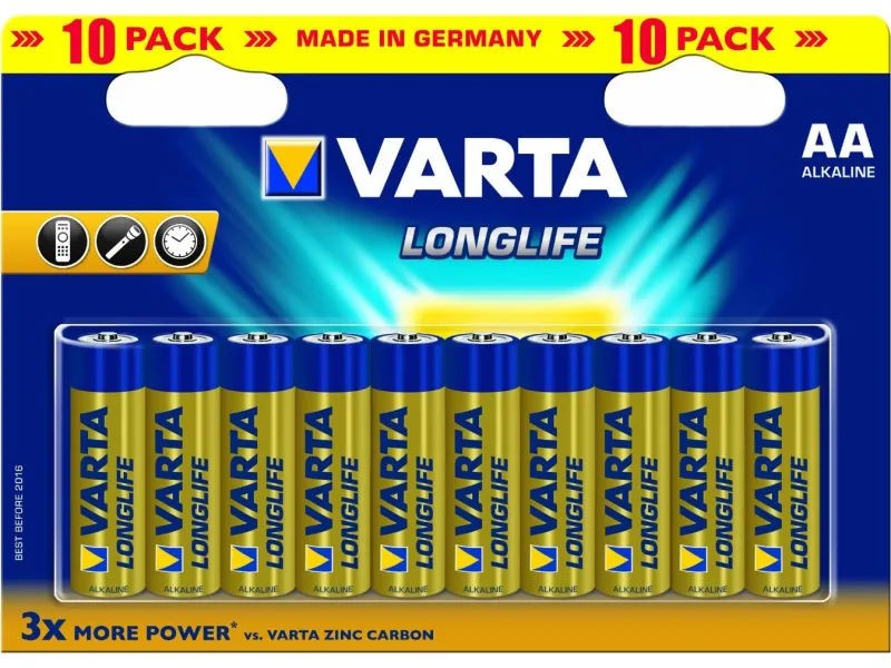 Батарейка Varta Longlife 10xAA