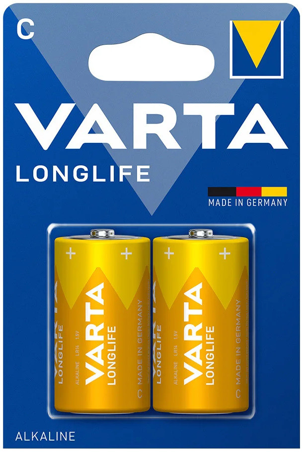 Аккумулятор / батарейка Varta Longlife 2xC (04114113412)
