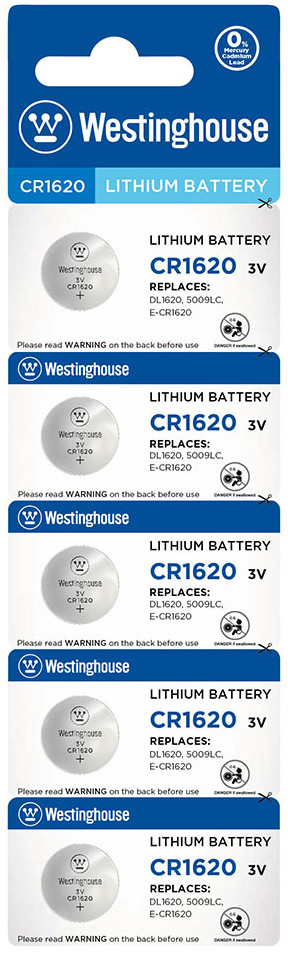 Аккумулятор / батарейка Westinghouse Lithium 5xCR1620
