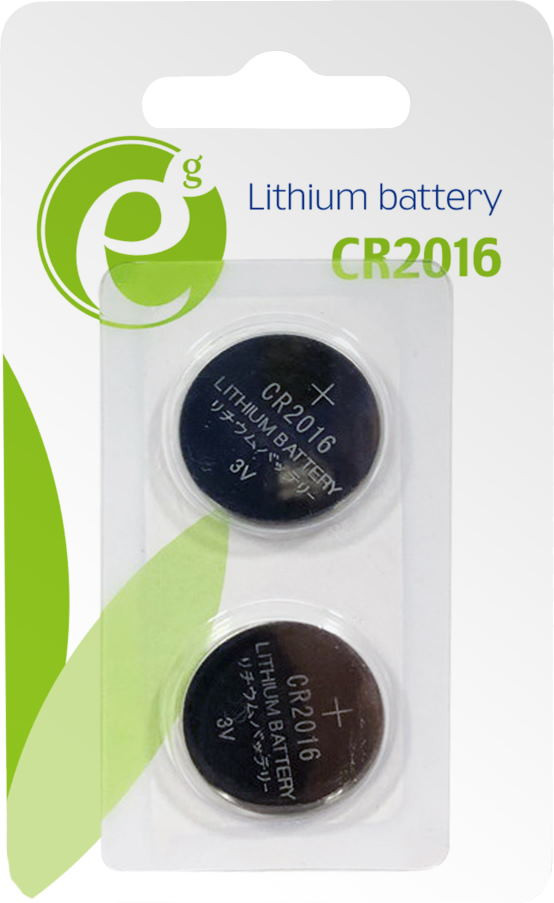 Акумулятор / батарейка EnerGenie Lithium 2xCR2016 (EG-BA-CR2016-01)