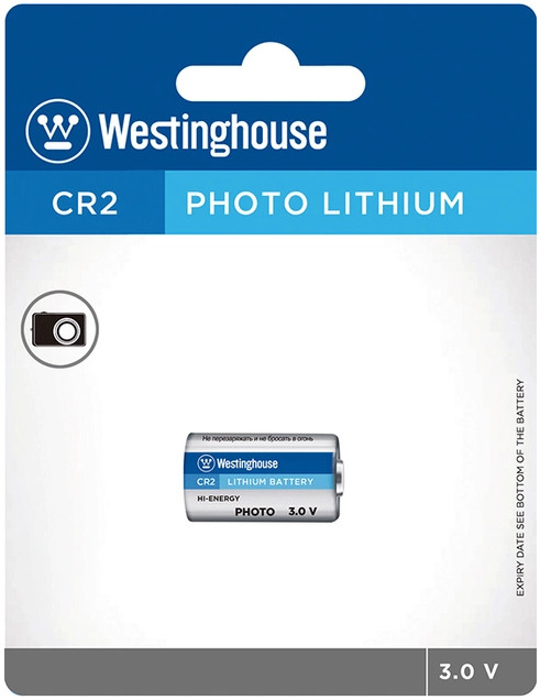 Батарейка CR2 Westinghouse Lithium 1xCR2