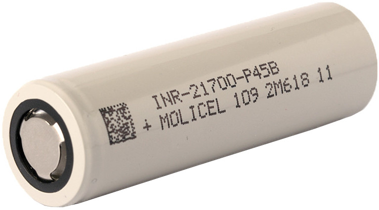 Акумулятор / батарейка Molicel INR21700-P45B 4500 mAh 45A