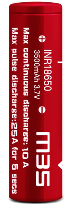 Аккумулятор Vapcell INR18650 M35 Protected 3500 mAh