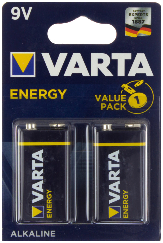 Батарейка Крона Varta Energy 2xKrona