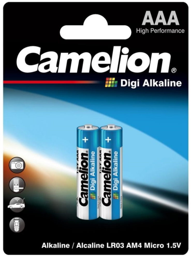 Батарейка Camelion Digi Alkaline 2xAAA