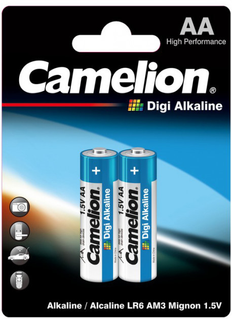 Батарейка Camelion Digi Alkaline 2xAA
