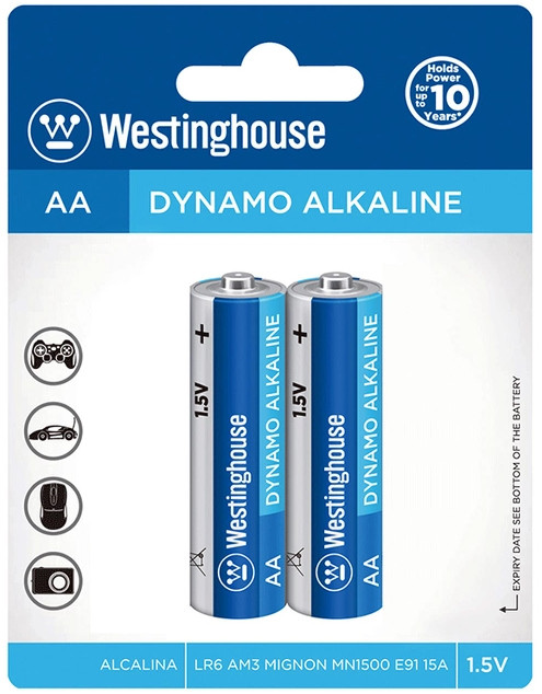 Батарейка Westinghouse Dynamo Alkaline 2xAA