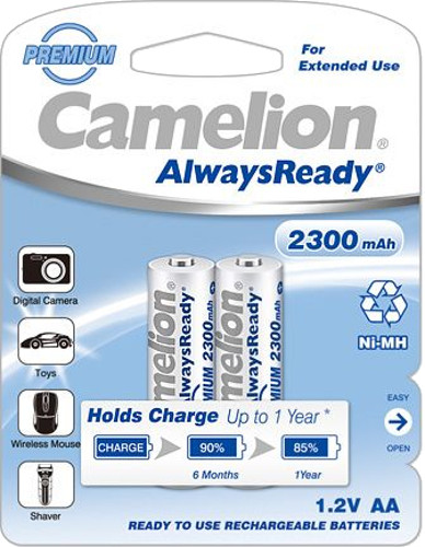 Аккумулятор Camelion Always Ready 2xAA 2300 mAh