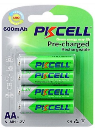 Аккумулятор Pkcell Already 4xAA 600 mAh (PC/AA600-4BA)