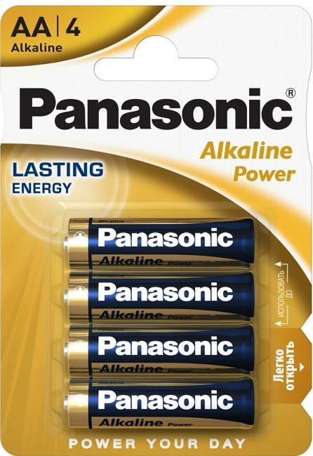 Батарейка Panasonic Alkaline Power 4xAA (LR6APB/4BP)