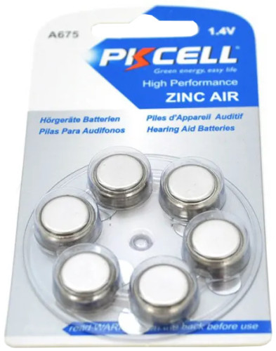 Акумулятор / батарейка Pkcell 6xZA675