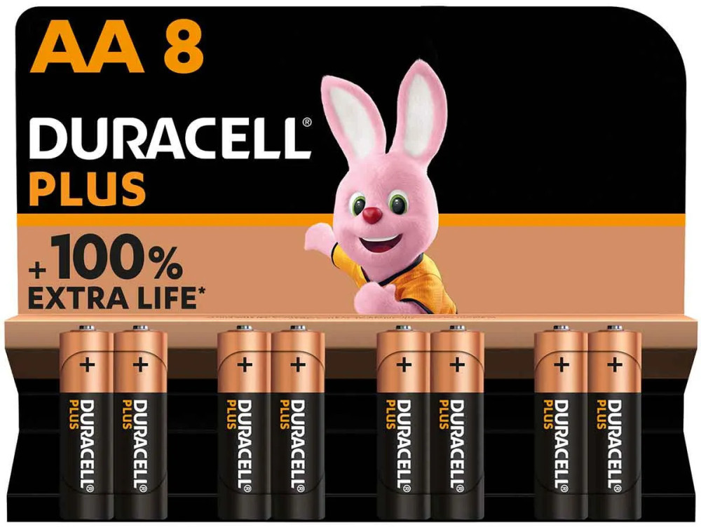 Батарейка Duracell 8xAA Plus