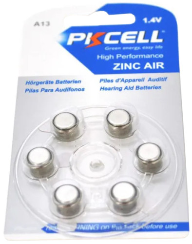 Акумулятор / батарейка Pkcell 6xZA312