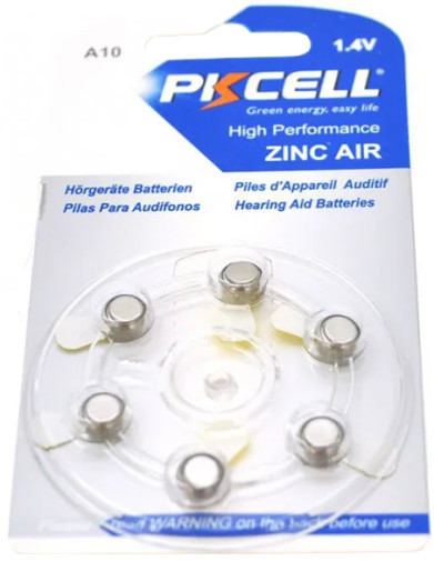 Акумулятор / батарейка Pkcell 6xZA10
