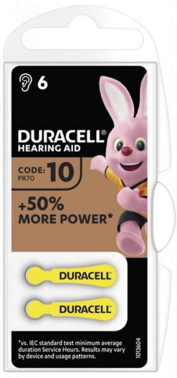 Акумулятор / батарейка Duracell 6xPR70