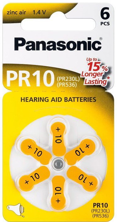 Аккумулятор / батарейка Panasonic 6xPR10 (PR-230/6LB)