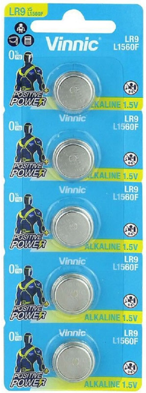 Аккумулятор / батарейка Vinnic 5xLR9
