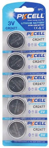 Акумулятор / батарейка Pkcell 5xCR2477 (21804)