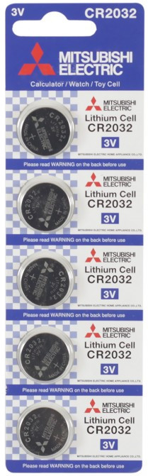 Акумулятор / батарейка Mitsubishi 5xCR2032 (MS/CR2032-5B)