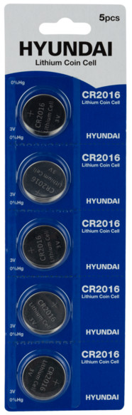 Акумулятор / батарейка Hyundai 5xCR2016 (HT7009016)