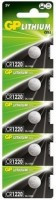 Аккумулятор / батарейка GP 5xCR1220