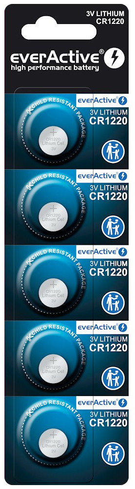 Акумулятор / батарейка everActive 5xCR1220