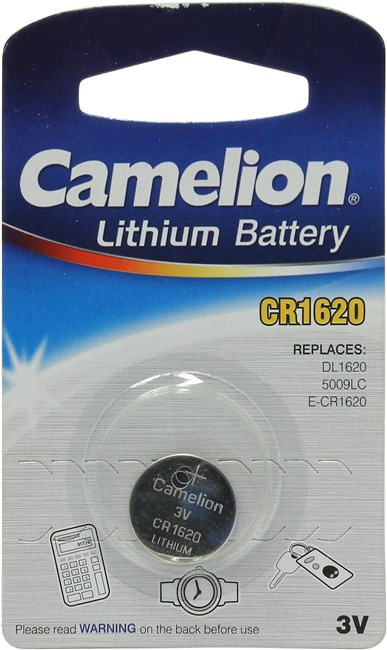 Аккумулятор / батарейка Camelion 1xCR1620