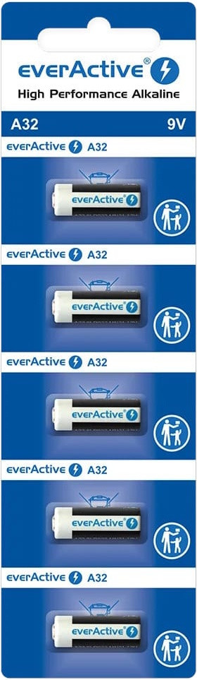 Акумулятор / батарейка everActive 5xA32