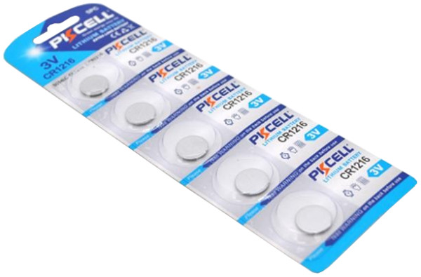 Аккумулятор / батарейка Pkcell 5xCR1216