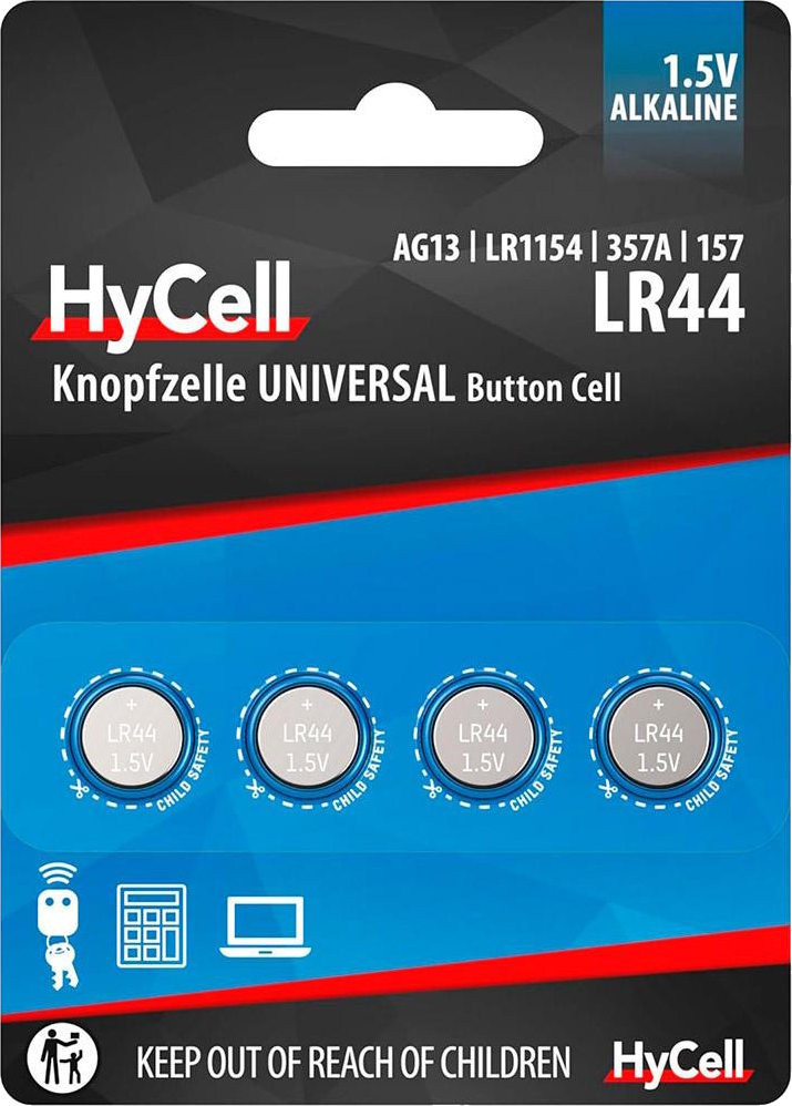 Аккумулятор / батарейка Ansmann 4xLR44 (1516-0024)